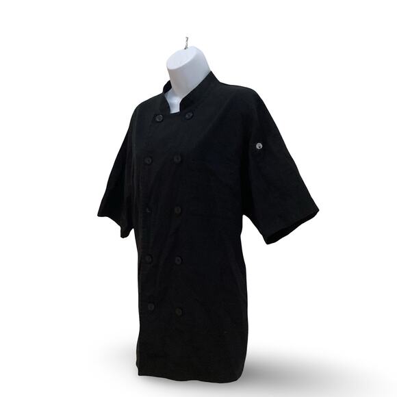 Chefs Works Montreal Cool Vent Unisex Short Sleeve Chefs Jacket - Picture 4 of 10